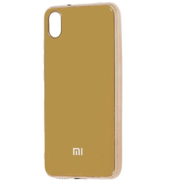 

TPU чехол GLOSSY LOGO для Xiaomi Redmi 7A Золотой