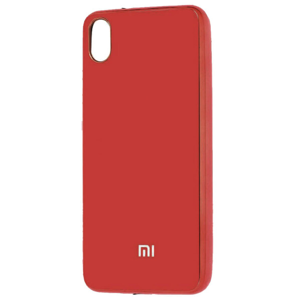 

TPU чехол GLOSSY LOGO для Xiaomi Redmi 7A Красный