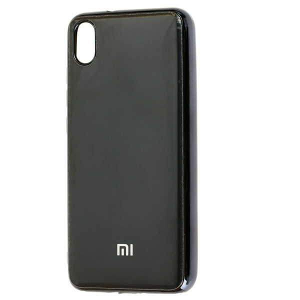 

TPU чехол GLOSSY LOGO для Xiaomi Redmi 7A Черный