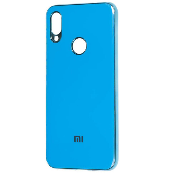 

TPU чехол GLOSSY LOGO для Xiaomi Redmi Note 7 / Note 7 Pro / Note 7s Голубой