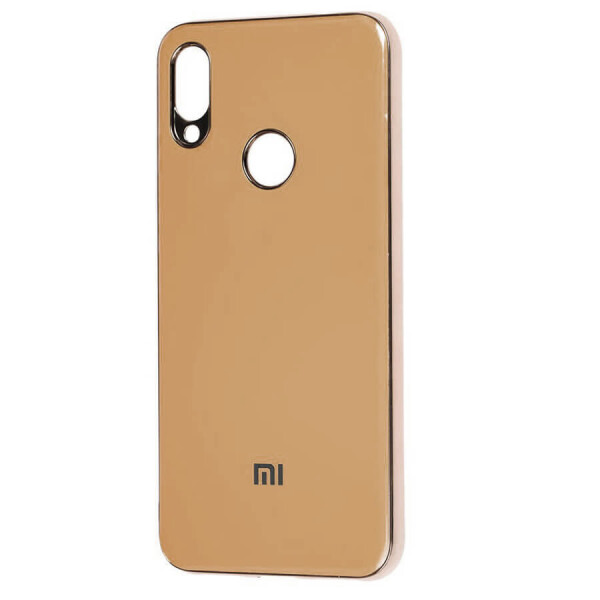 

TPU чехол GLOSSY LOGO для Xiaomi Redmi Note 7 / Note 7 Pro / Note 7s Золотой