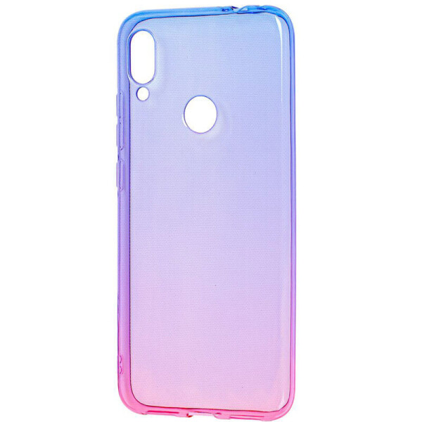 

TPU чехол Gradient Color для Xiaomi Redmi Note 7 / Note 7 Pro / Note 7s Синий / Розовый