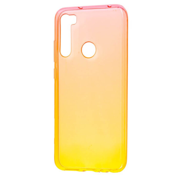 

TPU чехол Gradient Color для Xiaomi Redmi Note 8 Красный / Желтый