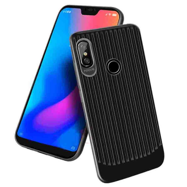 

TPU чехол Grill для Xiaomi Mi A2 Lite / Xiaomi Redmi 6 Pro Черный (прозрачный)
