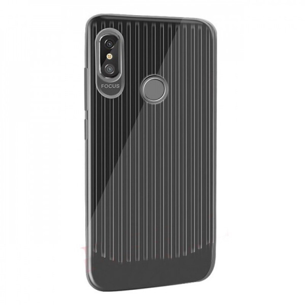 

TPU чехол Grill для Xiaomi Redmi Note 5 Pro / Note 5 (DC) Черный (прозрачный)