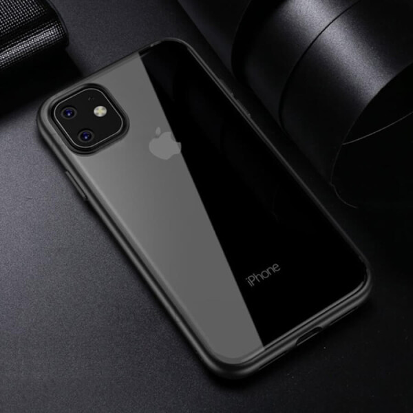 

TPU чехол iPaky Bright Series для Apple iPhone 11 (6.1") Черный