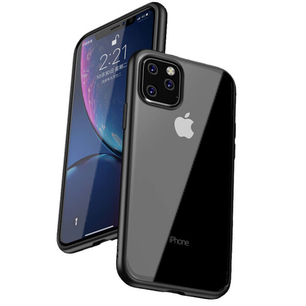 

TPU чехол iPaky Bright Series для Apple iPhone 11 Pro Max (6.5") Черный