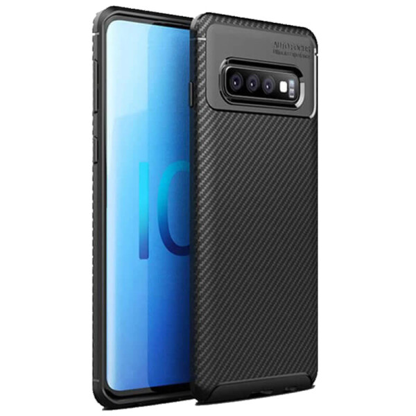 

TPU чехол iPaky Kaisy Series для Samsung Galaxy S10 Черный