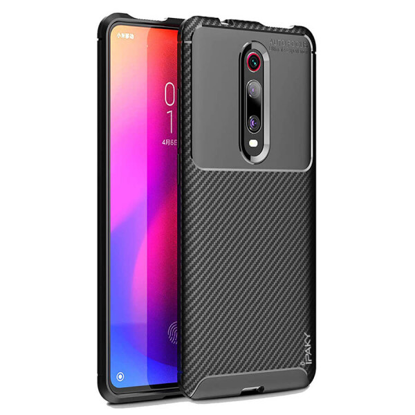 

TPU чехол iPaky Kaisy Series для Xiaomi Redmi K20 / K20 Pro / Mi9T / Mi9T Pro Черный