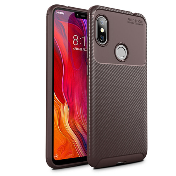 

TPU чехол iPaky Kaisy Series для Xiaomi Redmi Note 6 Pro Коричневый