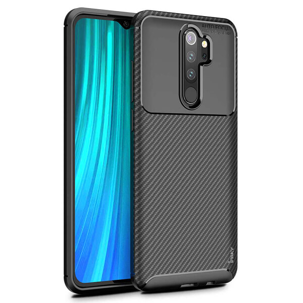 

TPU чехол iPaky Kaisy Series для Xiaomi Redmi Note 8 Pro Черный