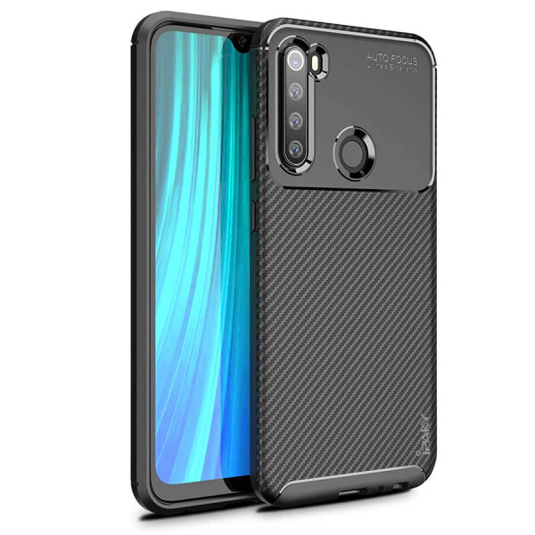 

TPU чехол iPaky Kaisy Series для Xiaomi Redmi Note 8 Черный