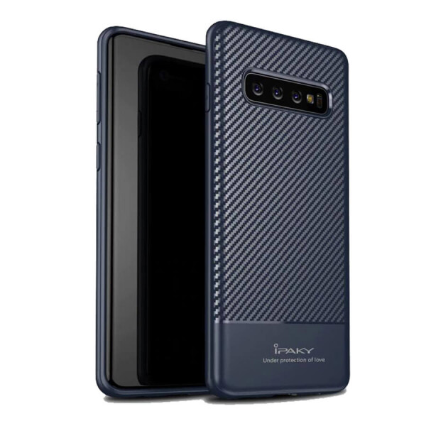 

TPU чехол iPaky Musy Series для Samsung Galaxy S10+ Синий