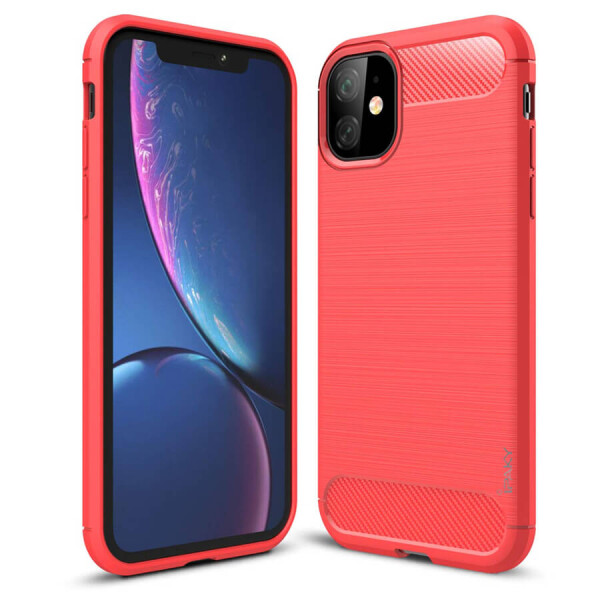 

TPU чехол iPaky Slim Series для Apple iPhone 11 (6.1") Красный