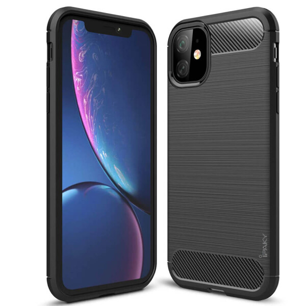 

TPU чехол iPaky Slim Series для Apple iPhone 11 (6.1") Черный