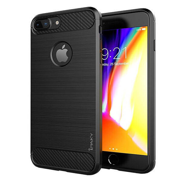 

TPU чехол iPaky Slim Series для Apple iPhone 7 plus / 8 plus (5.5") Черный