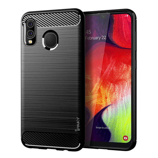 

TPU чехол iPaky Slim Series для Samsung Galaxy A20 / A30 Черный