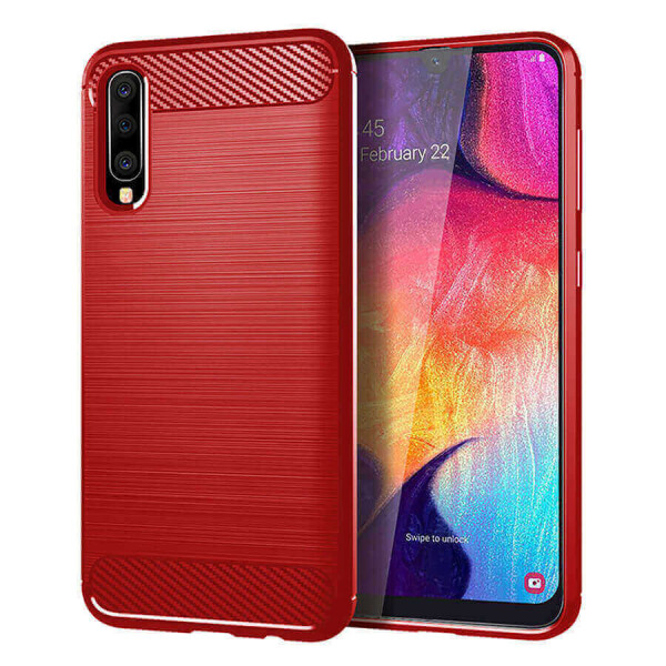 

TPU чехол iPaky Slim Series для Samsung Galaxy A50 (A505F) / A50s / A30s Красный
