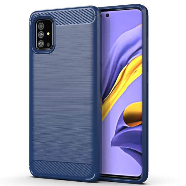 

TPU чехол iPaky Slim Series для Samsung Galaxy A51 Синий