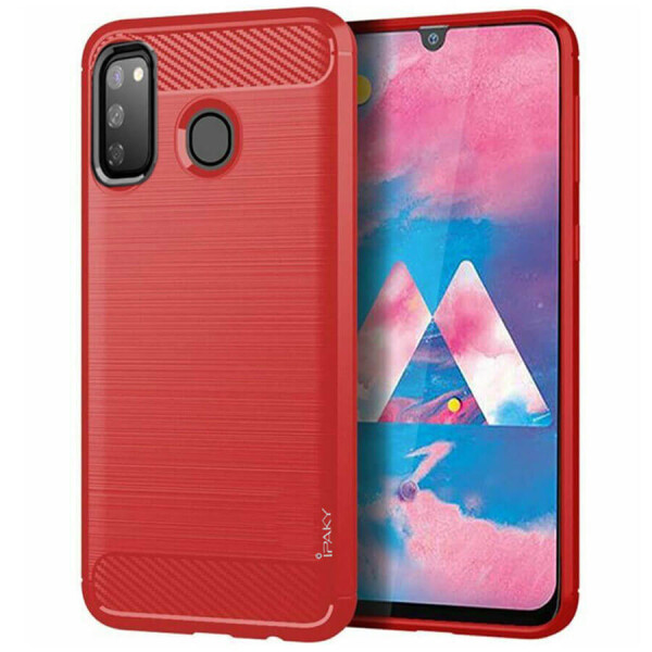 

TPU чехол iPaky Slim Series для Samsung Galaxy M30s / M21 Красный