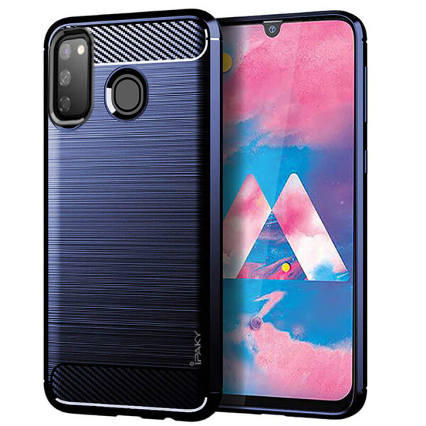 

TPU чехол iPaky Slim Series для Samsung Galaxy M30s / M21 Синий