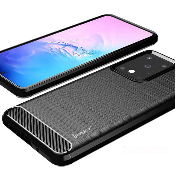 

TPU чехол iPaky Slim Series для Samsung Galaxy S20 Ultra Черный