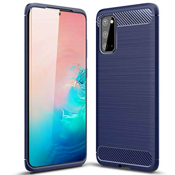 

TPU чехол iPaky Slim Series для Samsung Galaxy S20 Синий