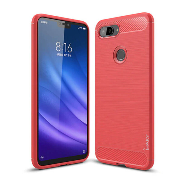 

TPU чехол iPaky Slim Series для Xiaomi Mi 8 Lite / Mi 8 Youth (Mi 8X) Красный