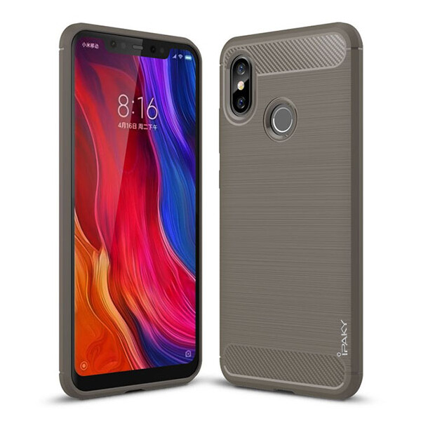 

TPU чехол iPaky Slim Series для Xiaomi Mi 8 Серый