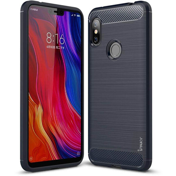 

TPU чехол iPaky Slim Series для Xiaomi Redmi Note 6 Pro Синий
