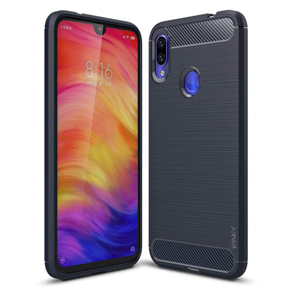 

TPU чехол iPaky Slim Series для Xiaomi Redmi Note 7 / Note 7 Pro / Note 7s Синий