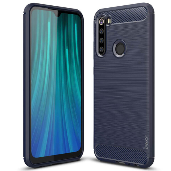 

TPU чехол iPaky Slim Series для Xiaomi Redmi Note 8 Синий