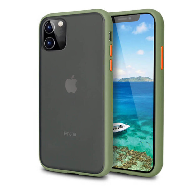 

TPU чехол LikGus Maxshield для Apple iPhone 11 (6.1") Зеленый