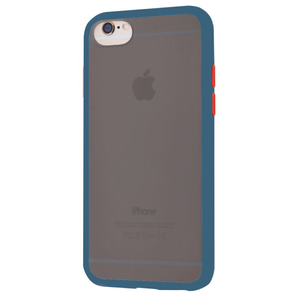 

TPU чехол LikGus Maxshield для Apple iPhone 7 / 8 (4.7") Сине-Зеленый / Marine Blue