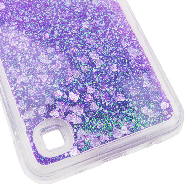 

TPU чехол Liquid hearts для Samsung Galaxy A10 (A105F) Фиолетовый