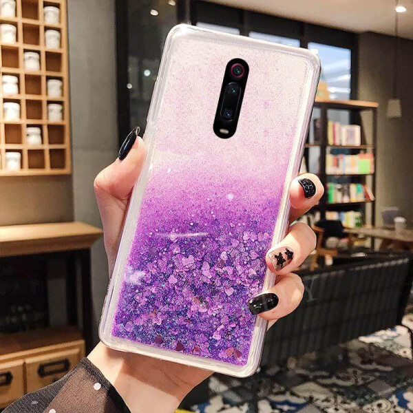 

TPU чехол Liquid hearts для Xiaomi Redmi K20 / K20 Pro / Mi9T / Mi9T Pro Фиолетовый