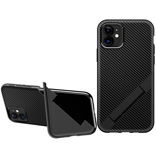 

TPU чехол Magic Folding series для Apple iPhone 11 (6.1") Черный