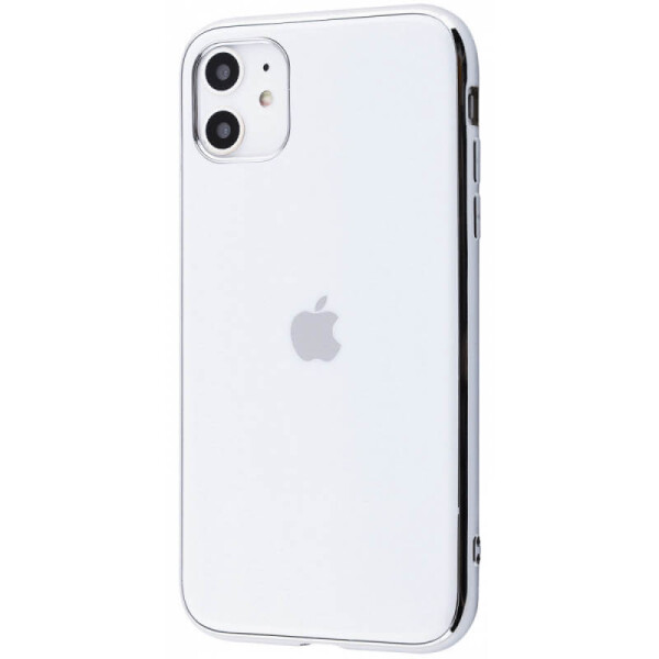 

TPU чехол Matte LOGO для Apple iPhone 11 (6.1") Белый / White