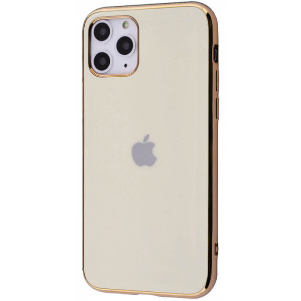 

TPU чехол Matte LOGO для Apple iPhone 11 Pro Max (6.5") Золотой / Gold