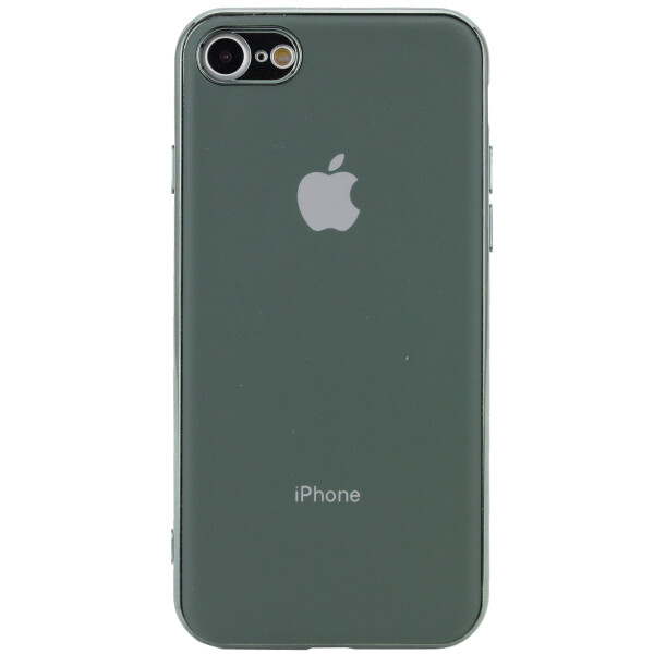 

TPU чехол Matte LOGO для Apple iPhone 7 / 8 (4.7") Зеленый / Dark Green