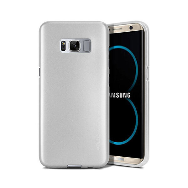 

TPU чехол Mercury iJelly Metal series для Samsung G950 Galaxy S8 Серебряный