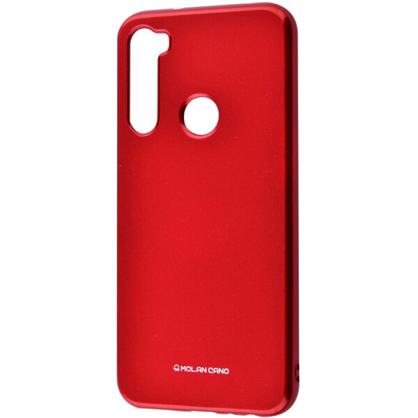 

TPU чехол Molan Cano Glossy для Xiaomi Redmi Note 8 Бордовый