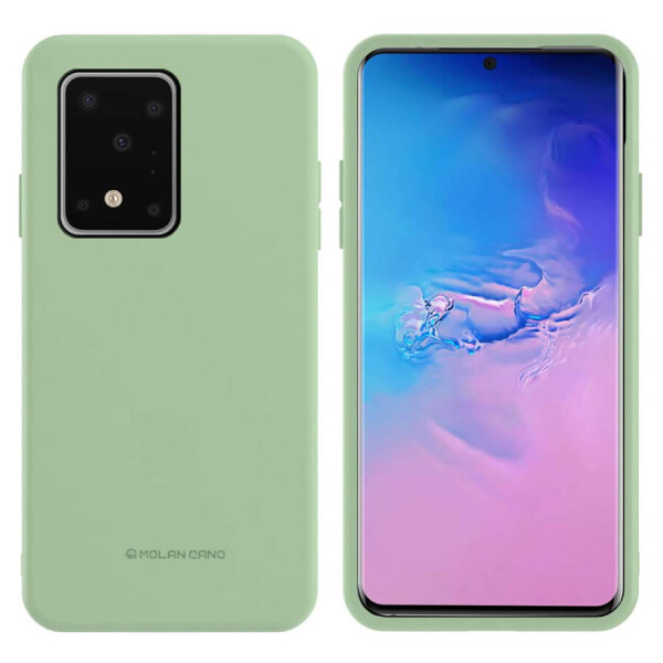 

TPU чехол Molan Cano Smooth для Samsung Galaxy S20 Ultra Зеленый