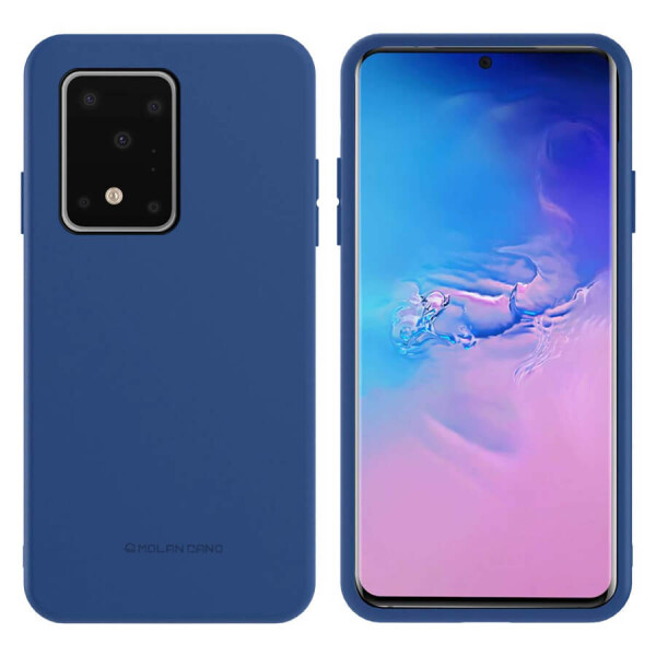 

TPU чехол Molan Cano Smooth для Samsung Galaxy S20 Ultra Синий