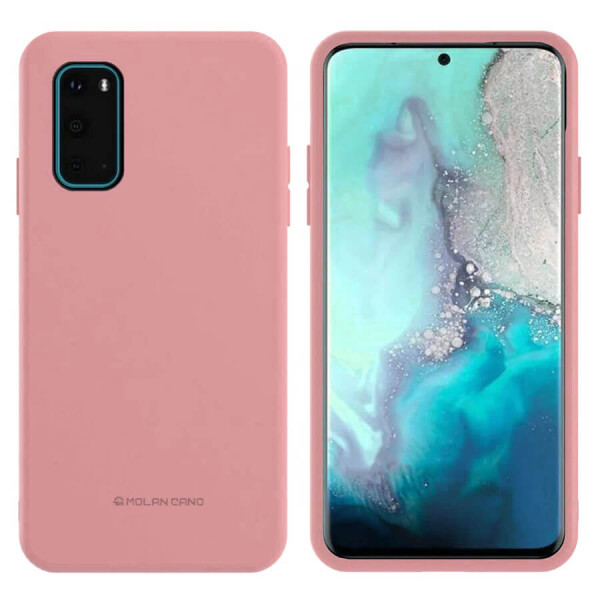 

TPU чехол Molan Cano Smooth для Samsung Galaxy S20+ Розовый