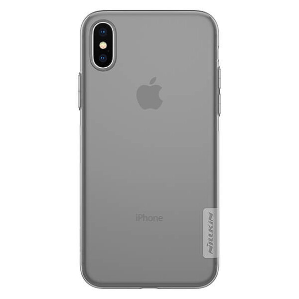

TPU чехол Nillkin Nature Series для Apple iPhone X (5.8") / XS (5.8") Серый (прозрачный)