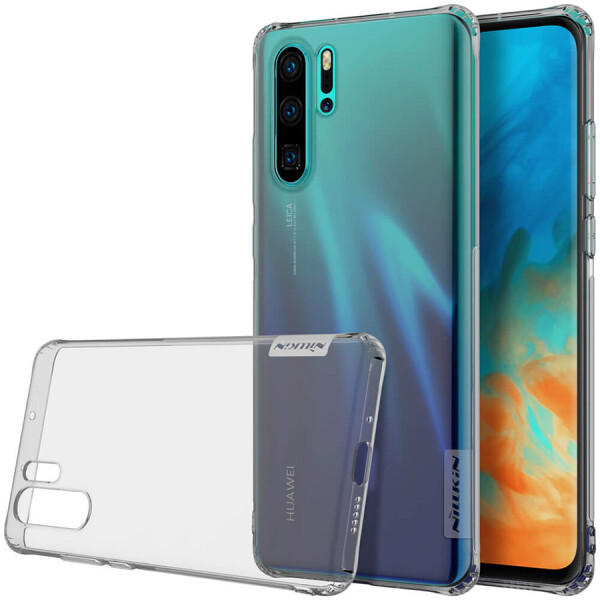 

TPU чехол Nillkin Nature Series для Huawei P30 Pro Серый (прозрачный)