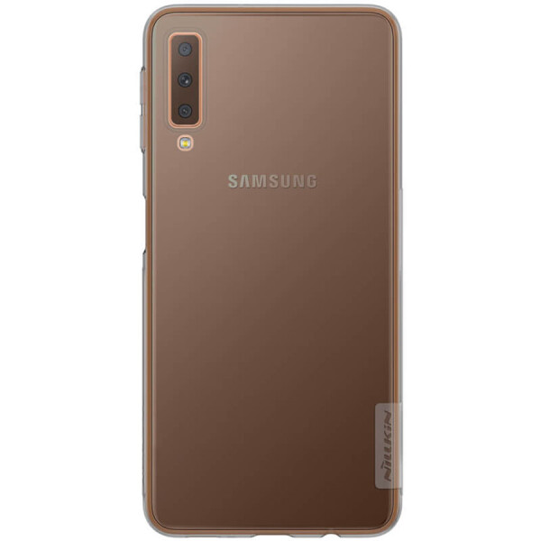 

TPU чехол Nillkin Nature Series для Samsung A750 Galaxy A7 (2018) Серый (прозрачный)