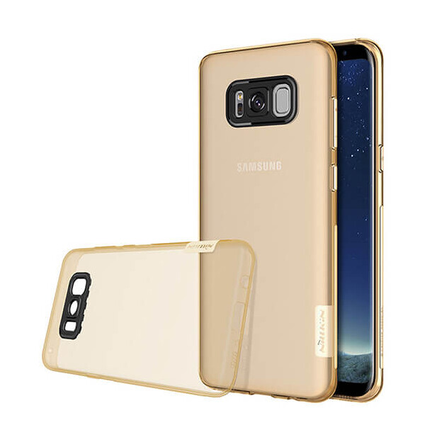 

TPU чехол Nillkin Nature Series для Samsung G950 Galaxy S8 Золотой (прозрачный)