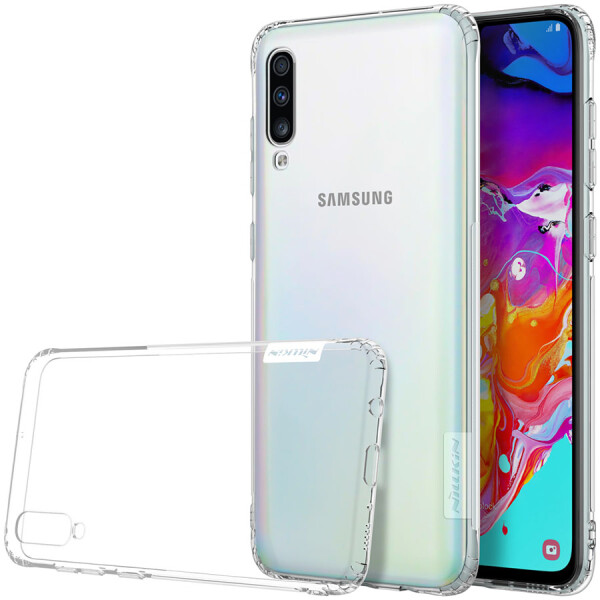 

TPU чехол Nillkin Nature Series для Samsung Galaxy A70 (A705F) Бесцветный (прозрачный)